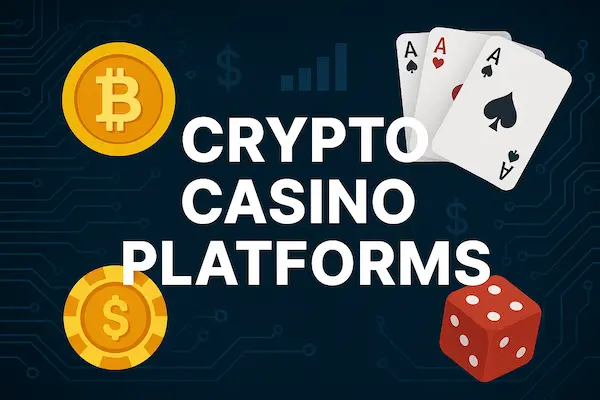Player selecting a decentralized crypto casino based on key features