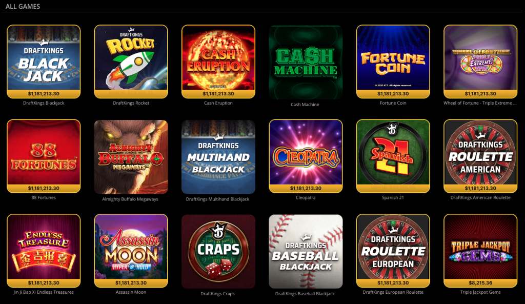 Diverse game selection on a decentralized crypto casino platform